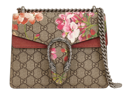 Dionysus Blooms WOC, &pound;750, Handbags, Beige/Pink, Canvas, Front view